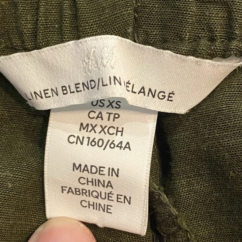 H&M linen blend